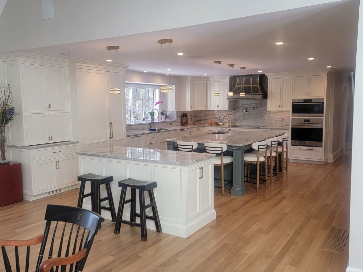 Carefully curated kitchen remodel with a balance of functionality and elegance, completed in Acton, MA