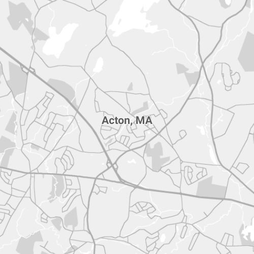 Acton, MA map