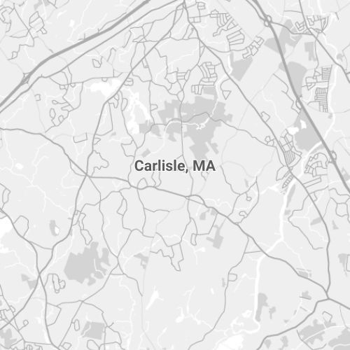 Carlisle, MA map