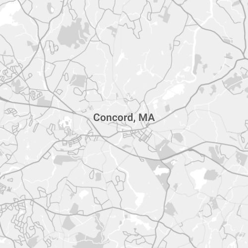 Concord, MA map