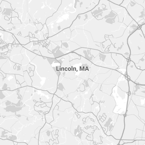Lincoln, MA map