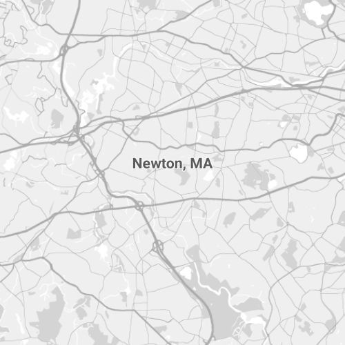 Newton, MA map