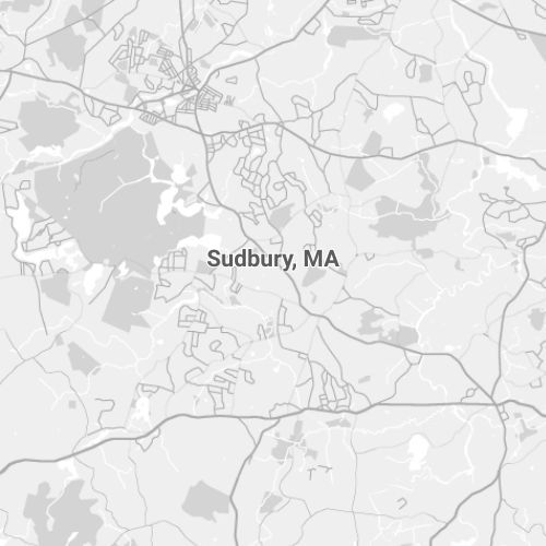 Sudbury, MA map