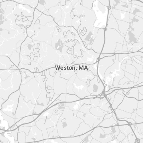 Weston, MA map