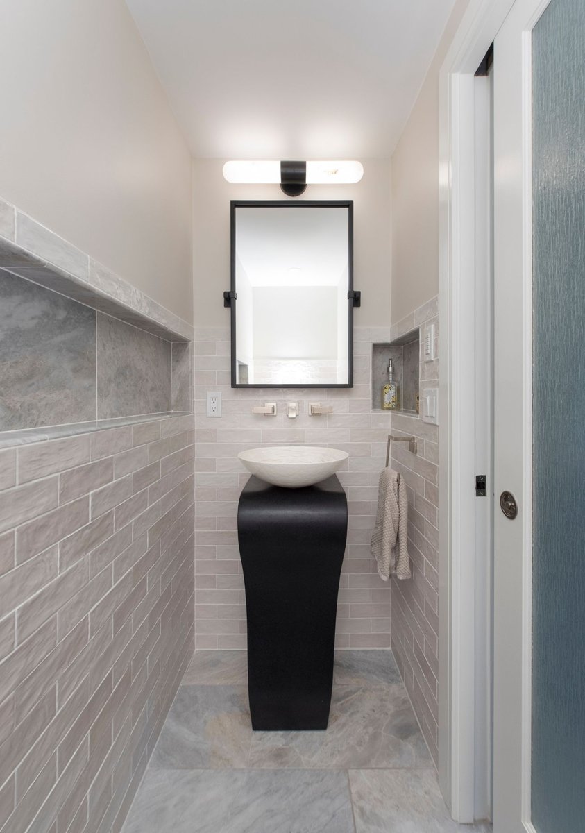 half bathroom renovation in acton massachusetts